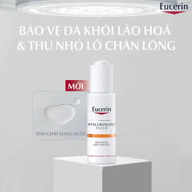 Tinh Chất  Eucerin Hyaluron 3X Filler Cấp Ẩm, Chống Lão Hóa 30ml